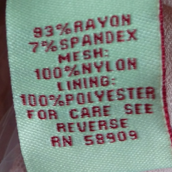 Reba McIntyre Rose Clear Shell Tunic - Picture 8 of 8